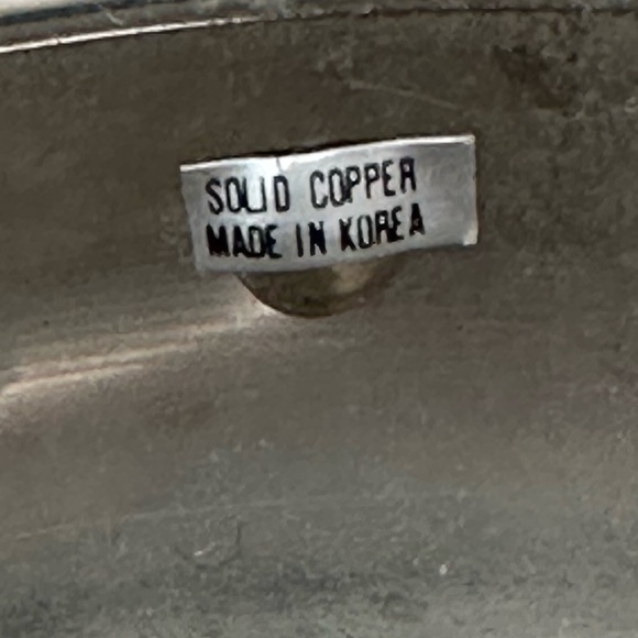 Vintage Solid Copper Fish Mold Wall Hanging - Picture 4 of 5